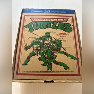 Teenage Mutant Ninja Turtles Collection (Blu-ray) 25th Anniversary Pizza Box